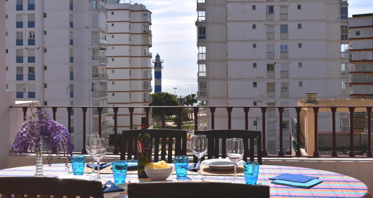 Atico Con Gran Terraza Y Vistas Al Mar Apartment Torre Del Mar Exterior photo